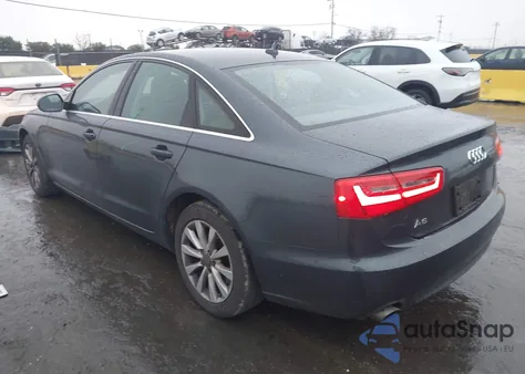 2014 Audi A6 2.0T Premium from USA, damaged, VIN WAUFFAFC9EN065713